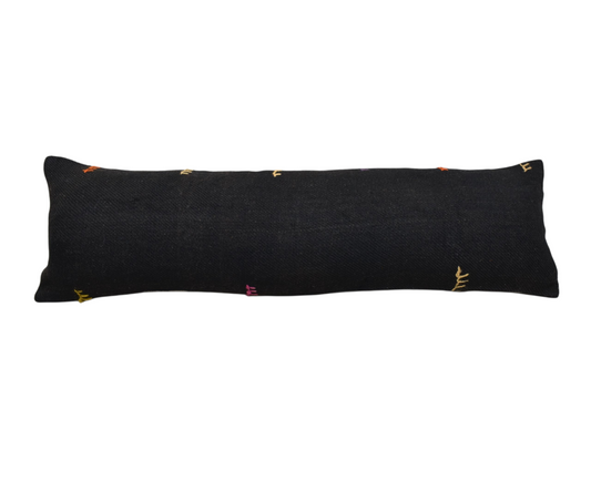 Yeni El Dokuma Dekoratif Lumbar Kilim Kırlent Yastık Kılıfı 6686