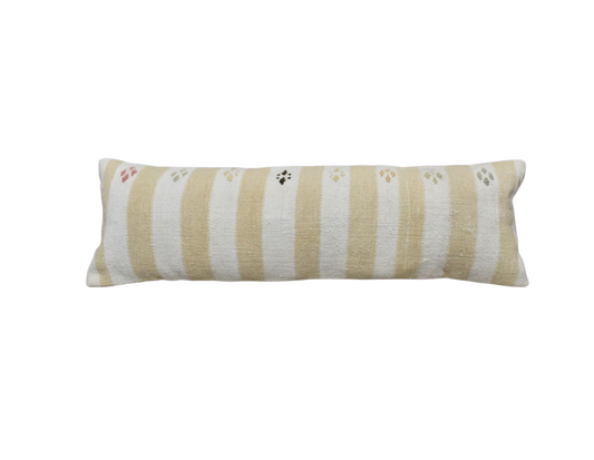 Yeni El Dokuma Dekoratif Lumbar Kilim Kırlent Yastık Kılıfı 6687