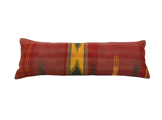 Yeni El Dokuma Dekoratif Lumbar Kilim Kırlent Yastık Kılıfı 6688