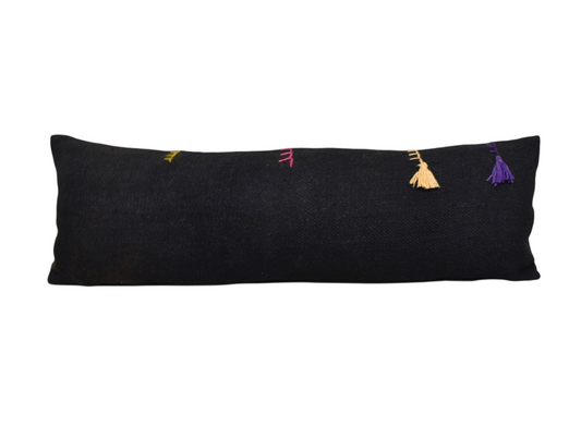 Yeni El Dokuma Dekoratif Lumbar Kilim Kırlent Yastık Kılıfı 6694