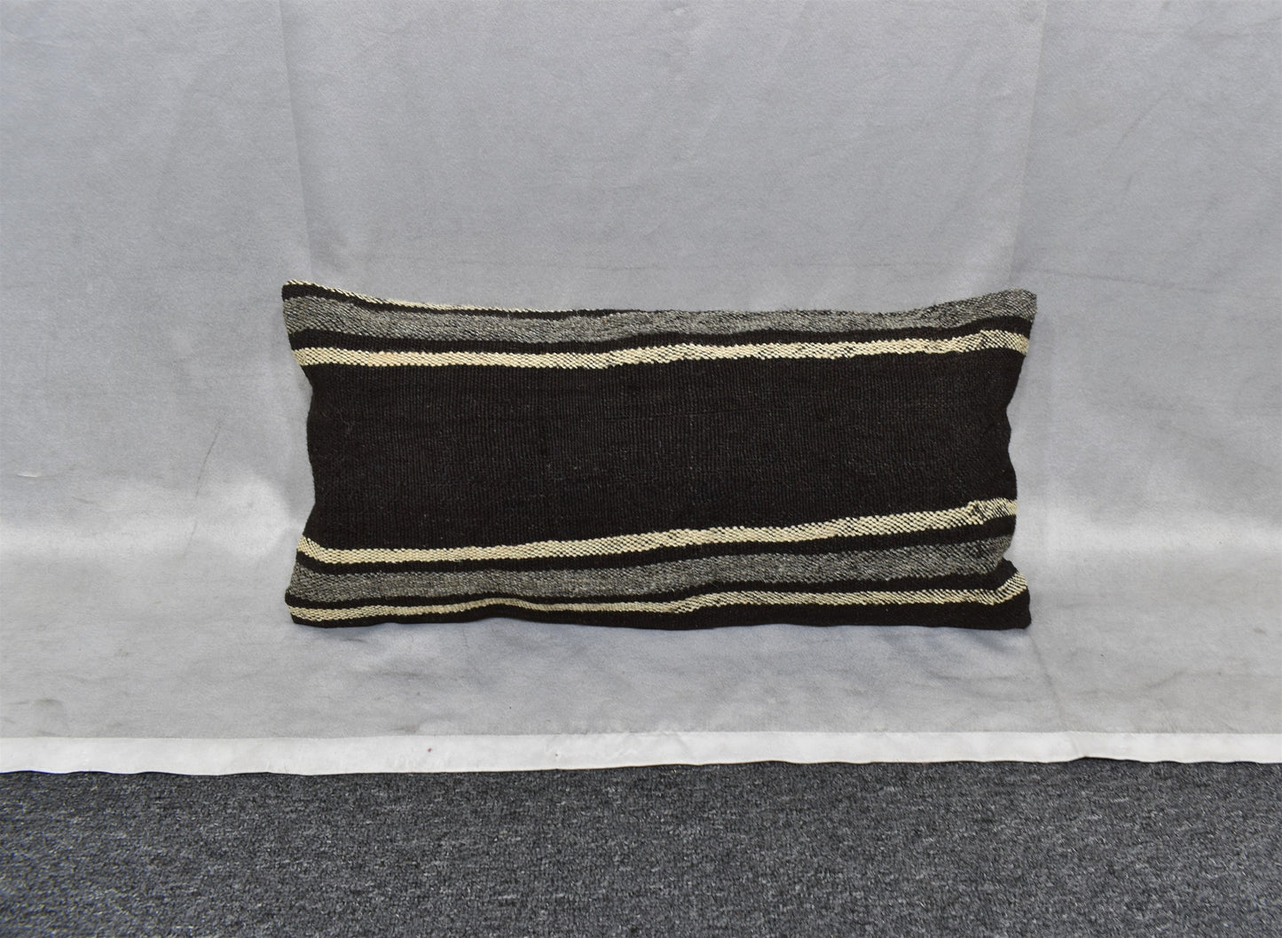 Yeni El Dokuma Dekoratif Lumbar Kilim Kırlent Yastık Kılıfı 6698