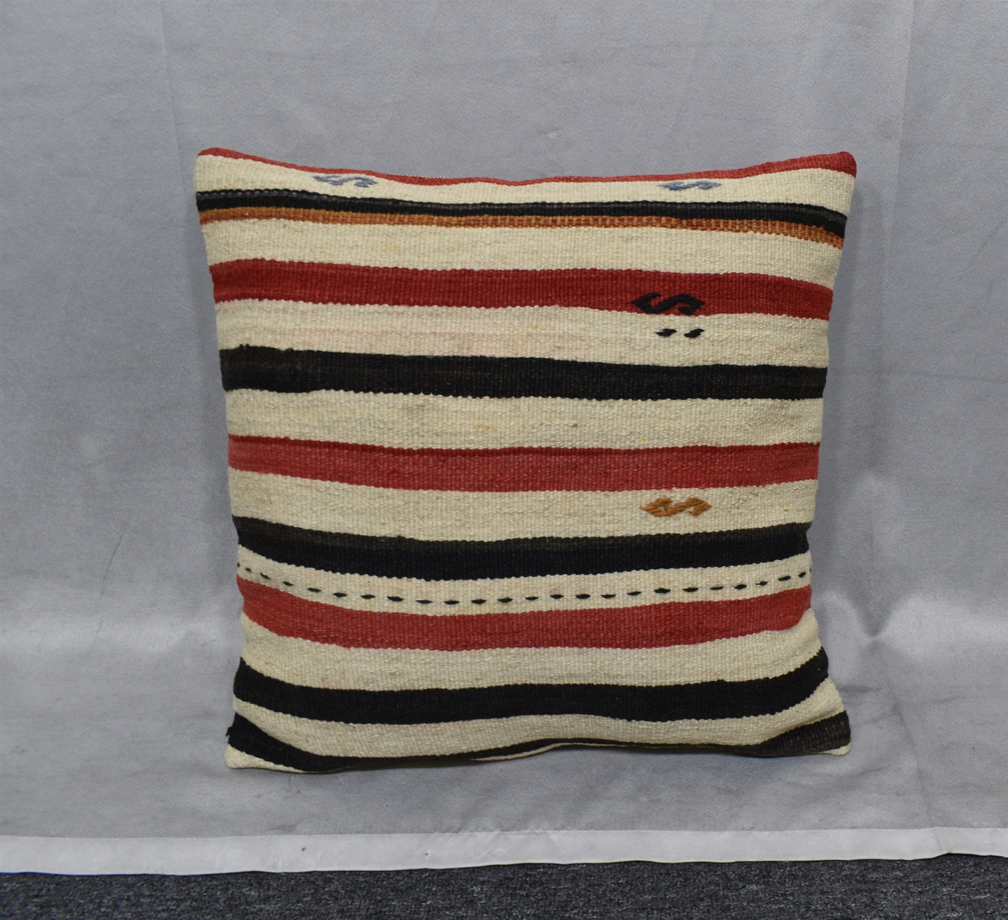 Yeni El Dokuma Dekoratif Kilim Kırlent Yastık Kılıfı 6701