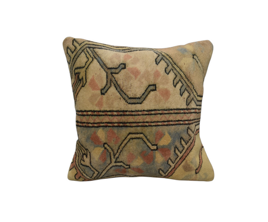 Vintage El Dokuma Dekoratif Kilim Kırlent Yastık Kılıfı 6702