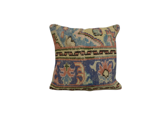 Vintage El Dokuma Dekoratif Kilim Kırlent Yastık Kılıfı 6707