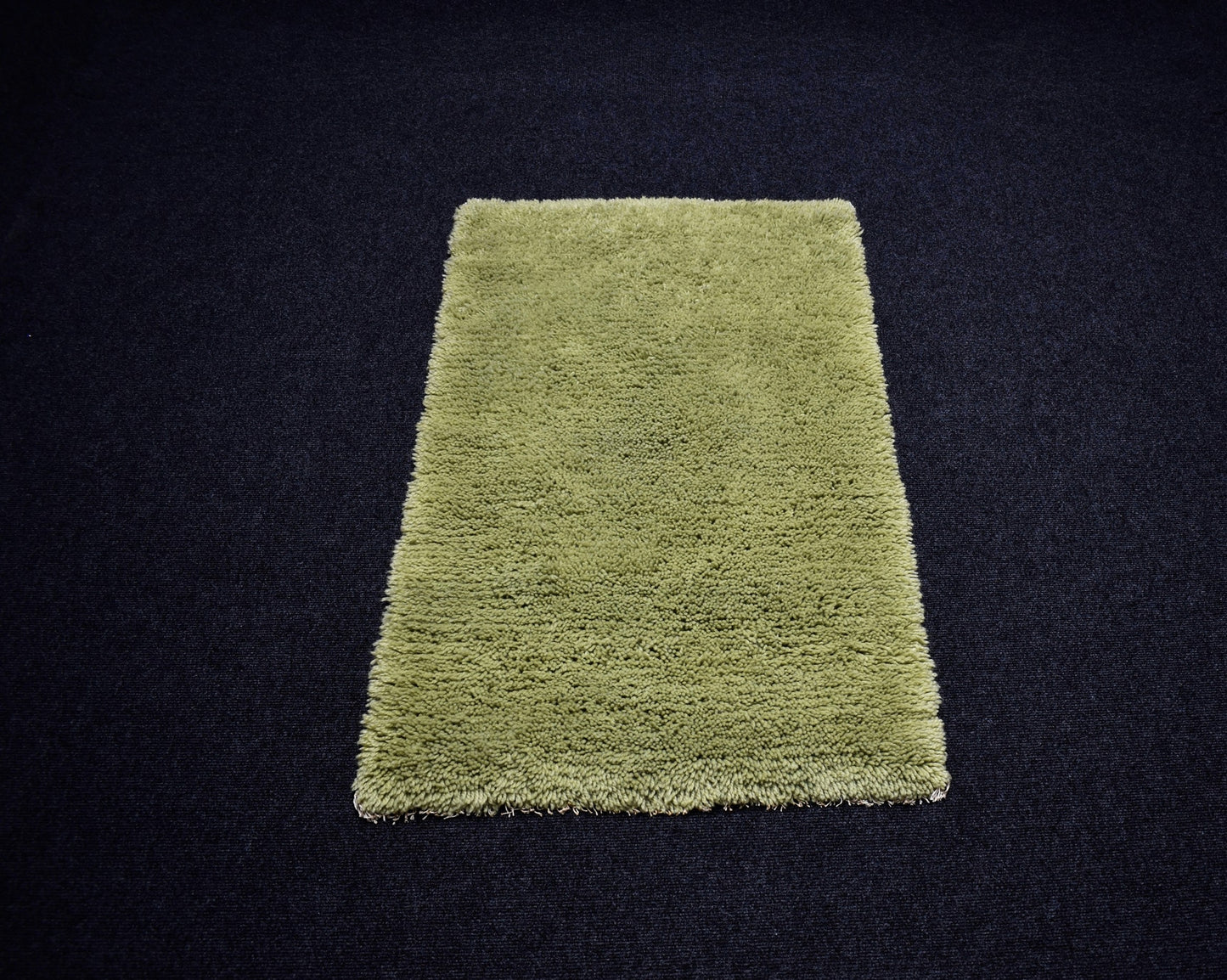 Yeni Benzersiz Otantik Açık Çağla Yeşili Shaggy Tülü Yün Halı 6727