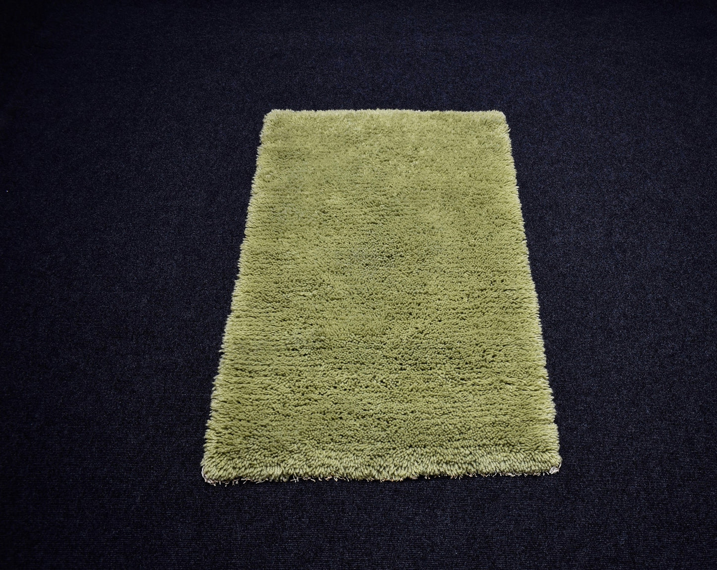 Yeni Benzersiz Otantik Açık Çağla Yeşili Shaggy Tülü Yün Halı 6727