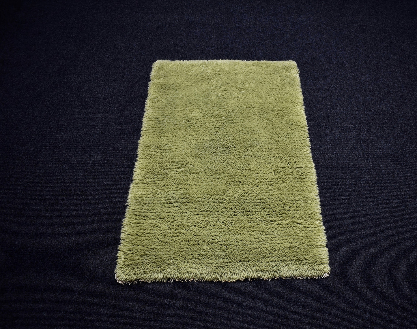 Yeni Benzersiz Otantik Açık Çağla Yeşili Shaggy Tülü Yün Halı 6727