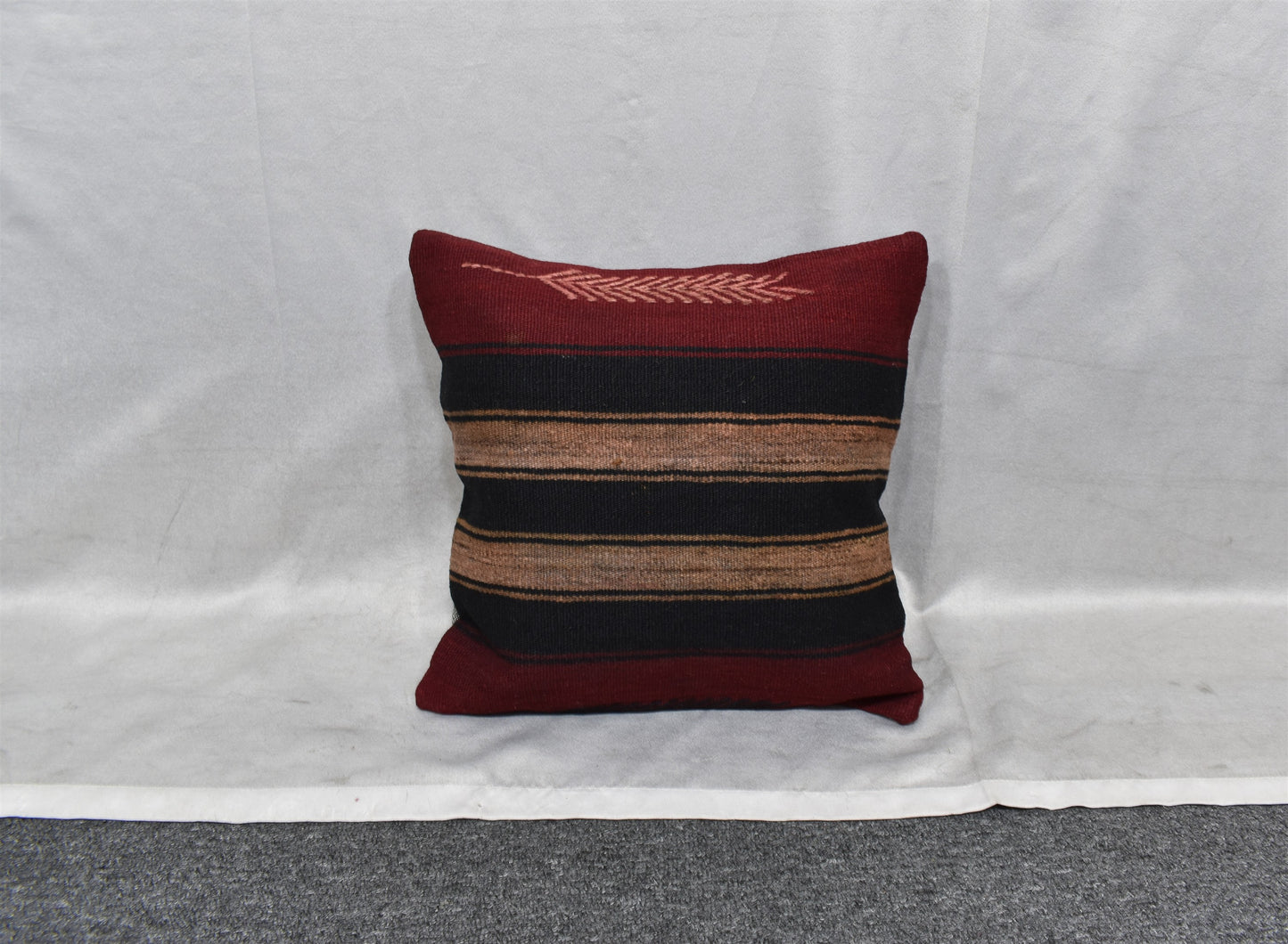 Yeni El Dokuma Dekoratif Kilim Kırlent Yastık Kılıfı 6746