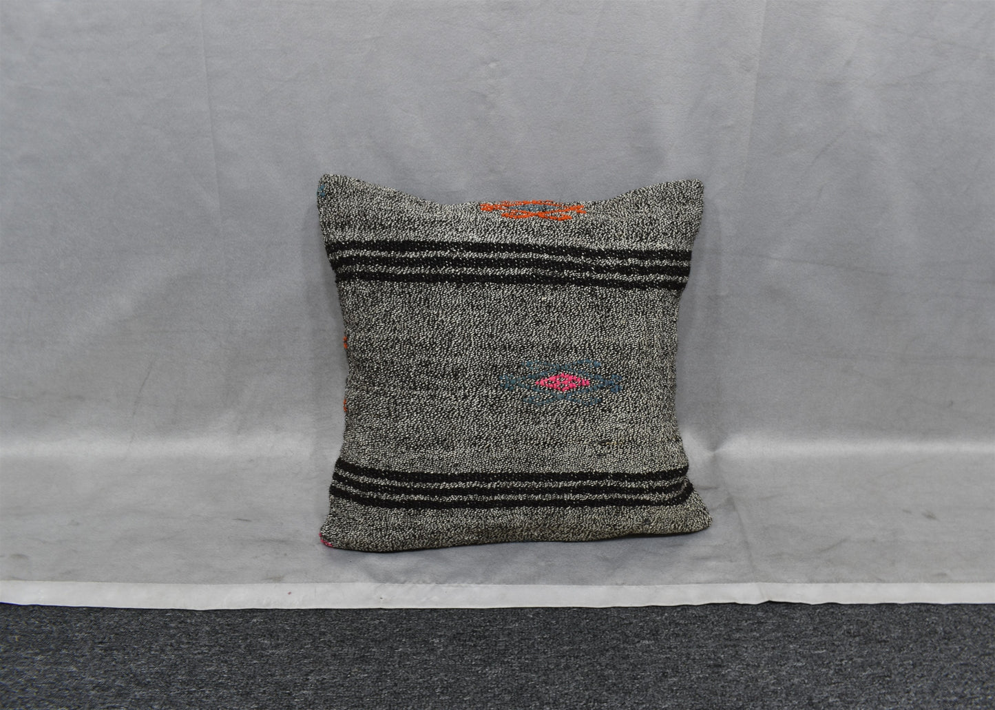 Yeni El Dokuma Dekoratif Kilim Kırlent Yastık Kılıfı 6751