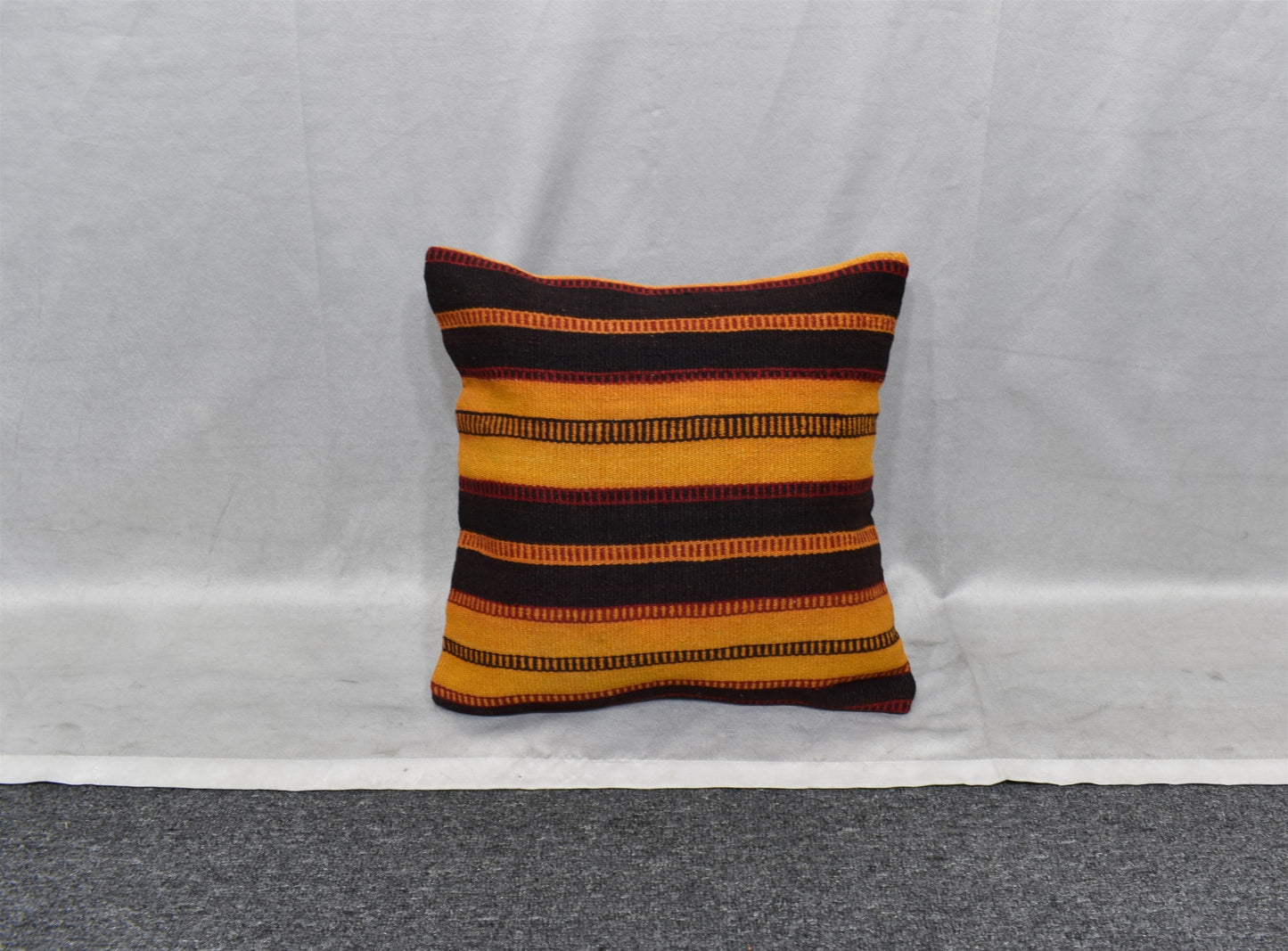 Yeni El Dokuma Dekoratif Kilim Kırlent Yastık Kılıfı 6755