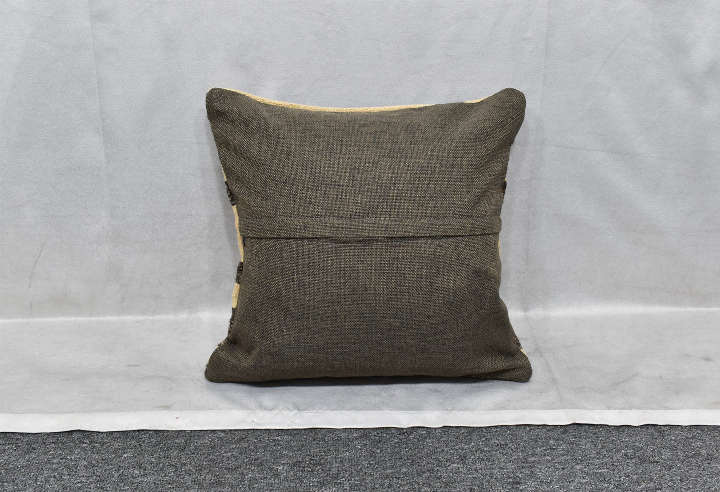 Yeni El Dokuma Dekoratif Kilim Kırlent Yastık Kılıfı 6757