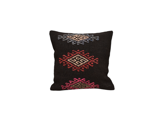 Yeni El Dokuma Dekoratif Kilim Kırlent Yastık Kılıfı 6760