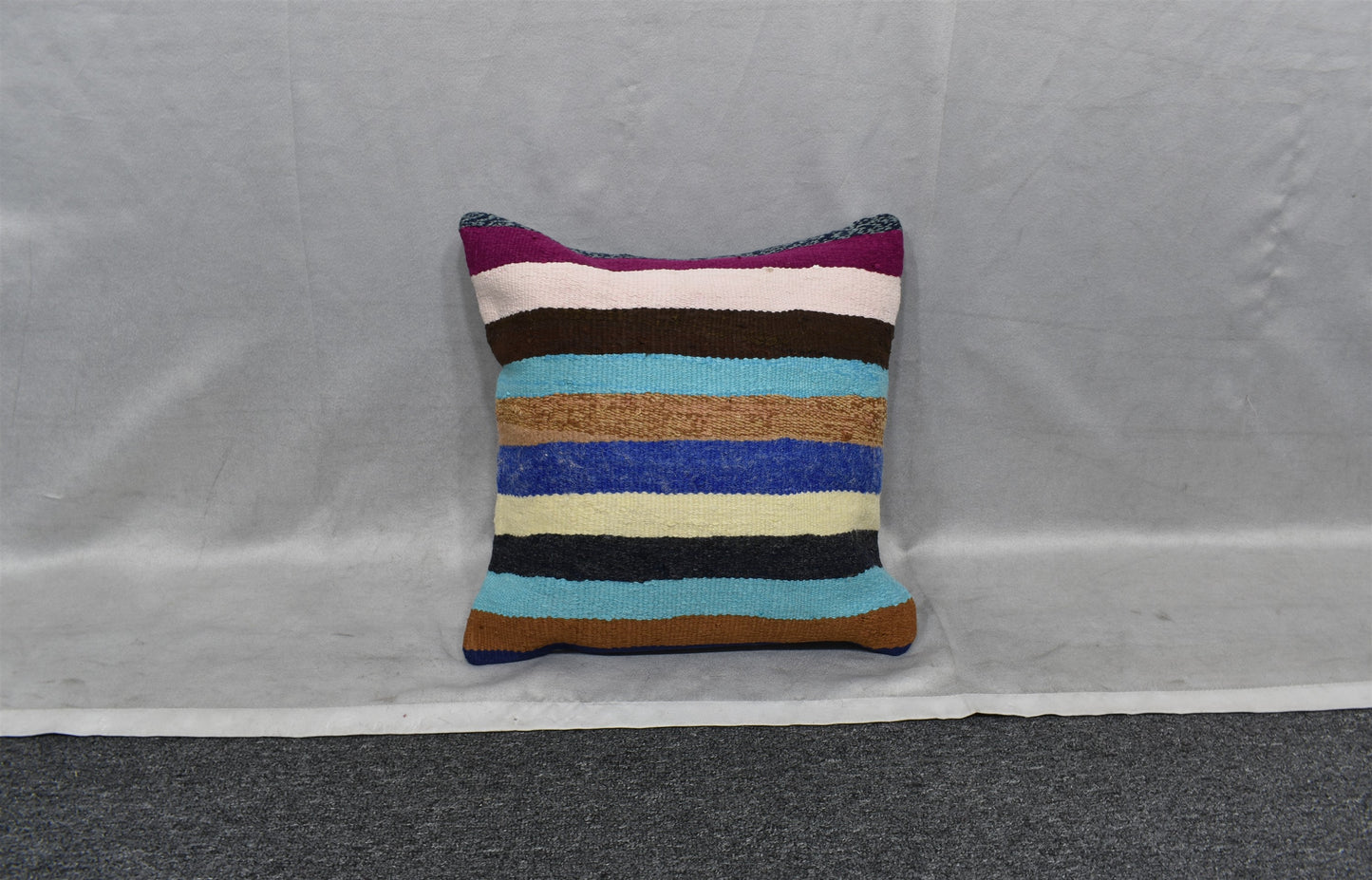 Yeni El Dokuma Dekoratif Kilim Kırlent Yastık Kılıfı 6761