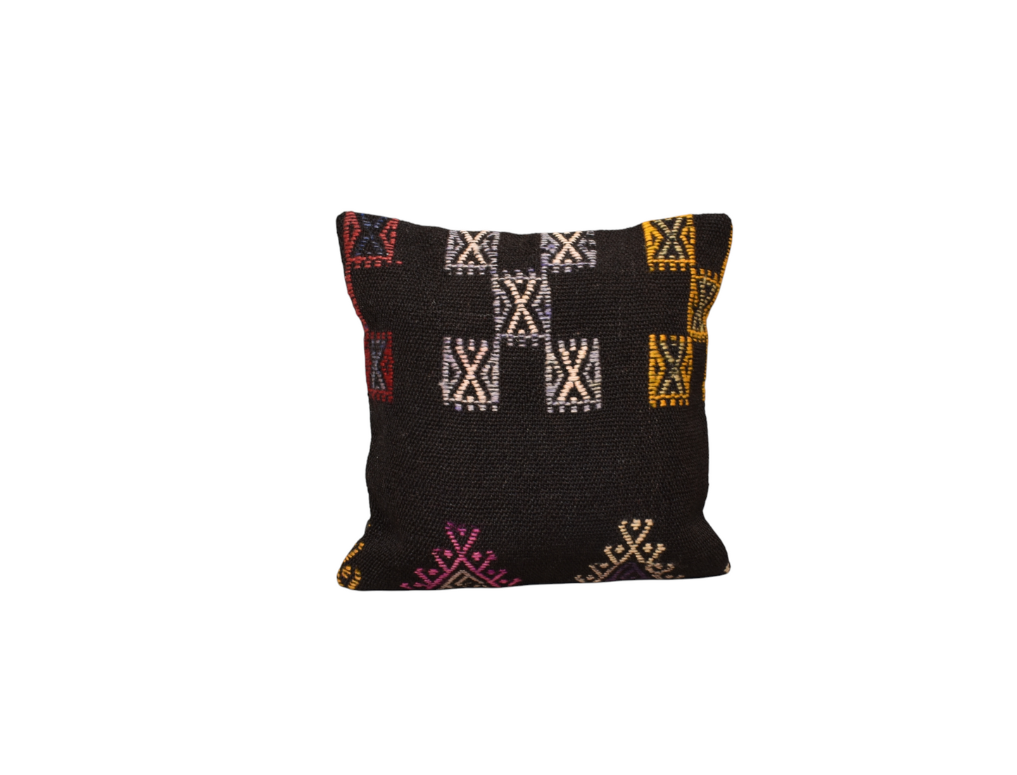Yeni El Dokuma Dekoratif Kilim Kırlent Yastık Kılıfı 6766