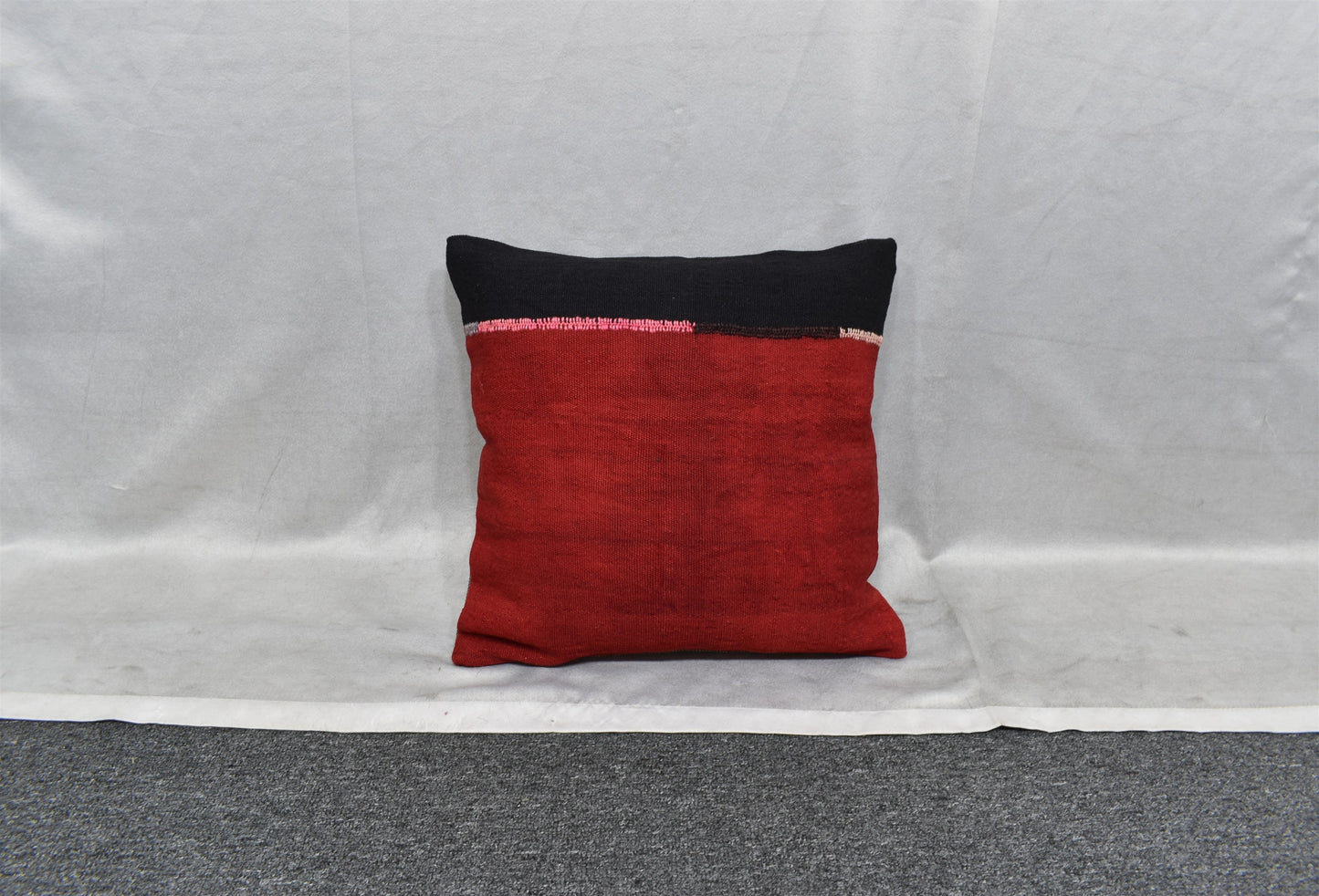 Yeni El Dokuma Dekoratif Kilim Kırlent Yastık Kılıfı 6768