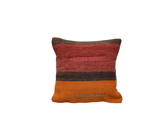 Yeni El Dokuma Dekoratif Kilim Kırlent Yastık Kılıfı 6771