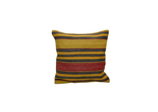 Yeni El Dokuma Dekoratif Kilim Kırlent Yastık Kılıfı 6779