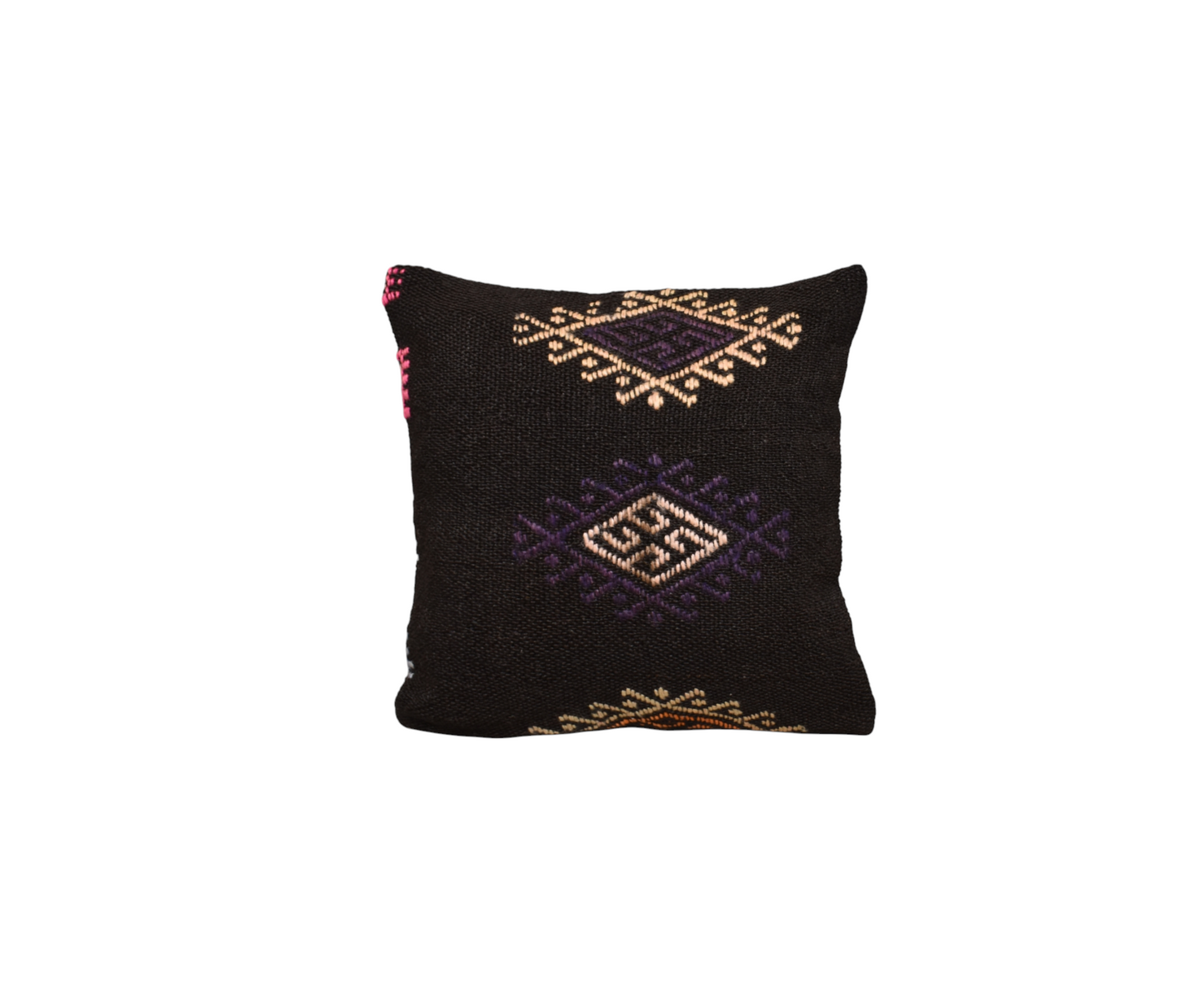 Yeni El Dokuma Dekoratif Kilim Kırlent Yastık Kılıfı 6780