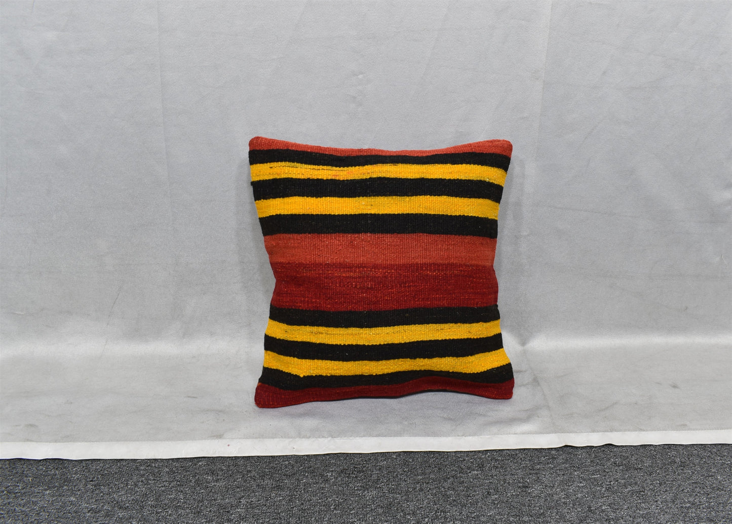 Yeni El Dokuma Dekoratif Kilim Kırlent Yastık Kılıfı 6784