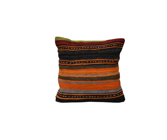 Yeni El Dokuma Dekoratif Kilim Kırlent Yastık Kılıfı 6786