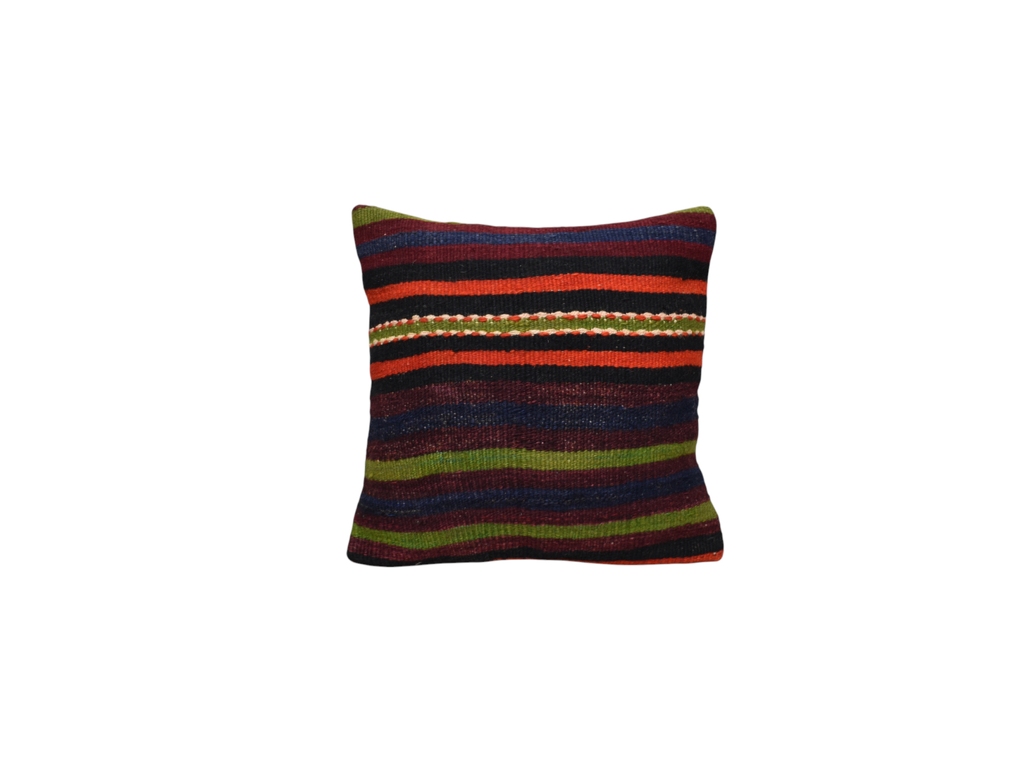 Yeni El Dokuma Dekoratif Kilim Kırlent Yastık Kılıfı 6791