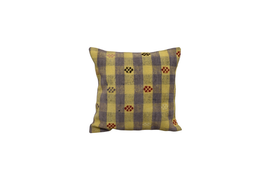 Yeni El Dokuma Dekoratif Kilim Kırlent Yastık Kılıfı 6793