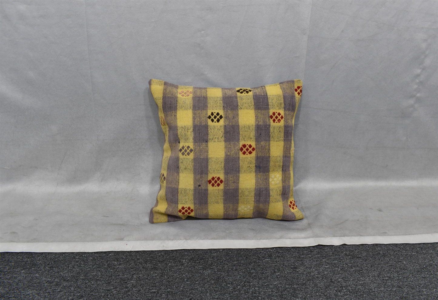 Yeni El Dokuma Dekoratif Kilim Kırlent Yastık Kılıfı 6793