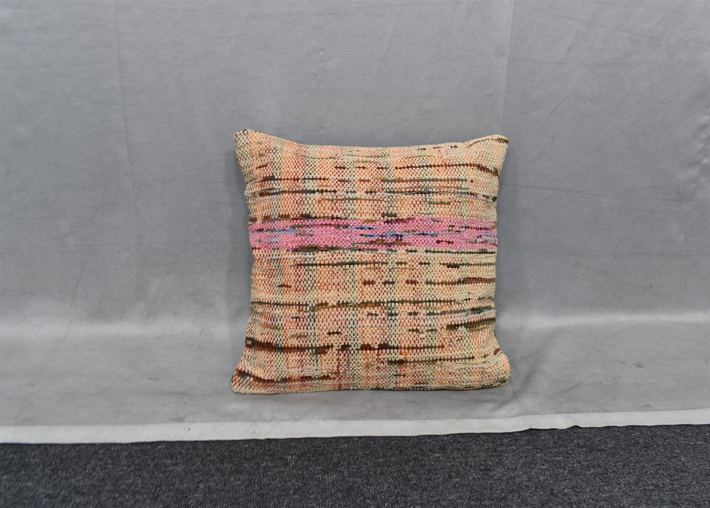 Yeni El Dokuma Dekoratif Kilim Kırlent Yastık Kılıfı 6804