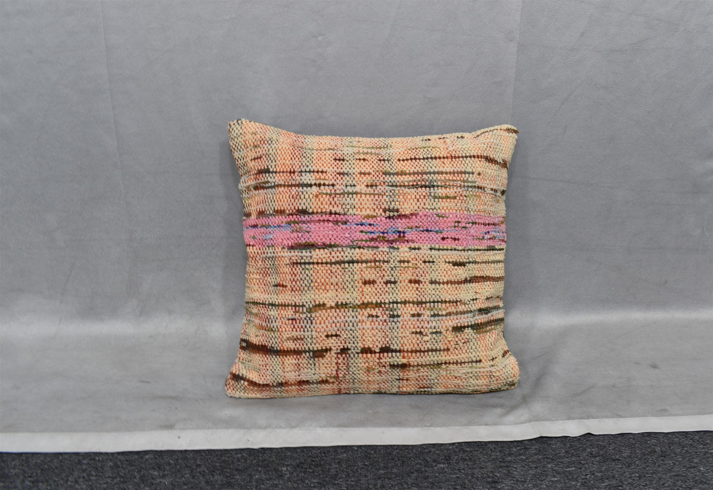 Yeni El Dokuma Dekoratif Kilim Kırlent Yastık Kılıfı 6804