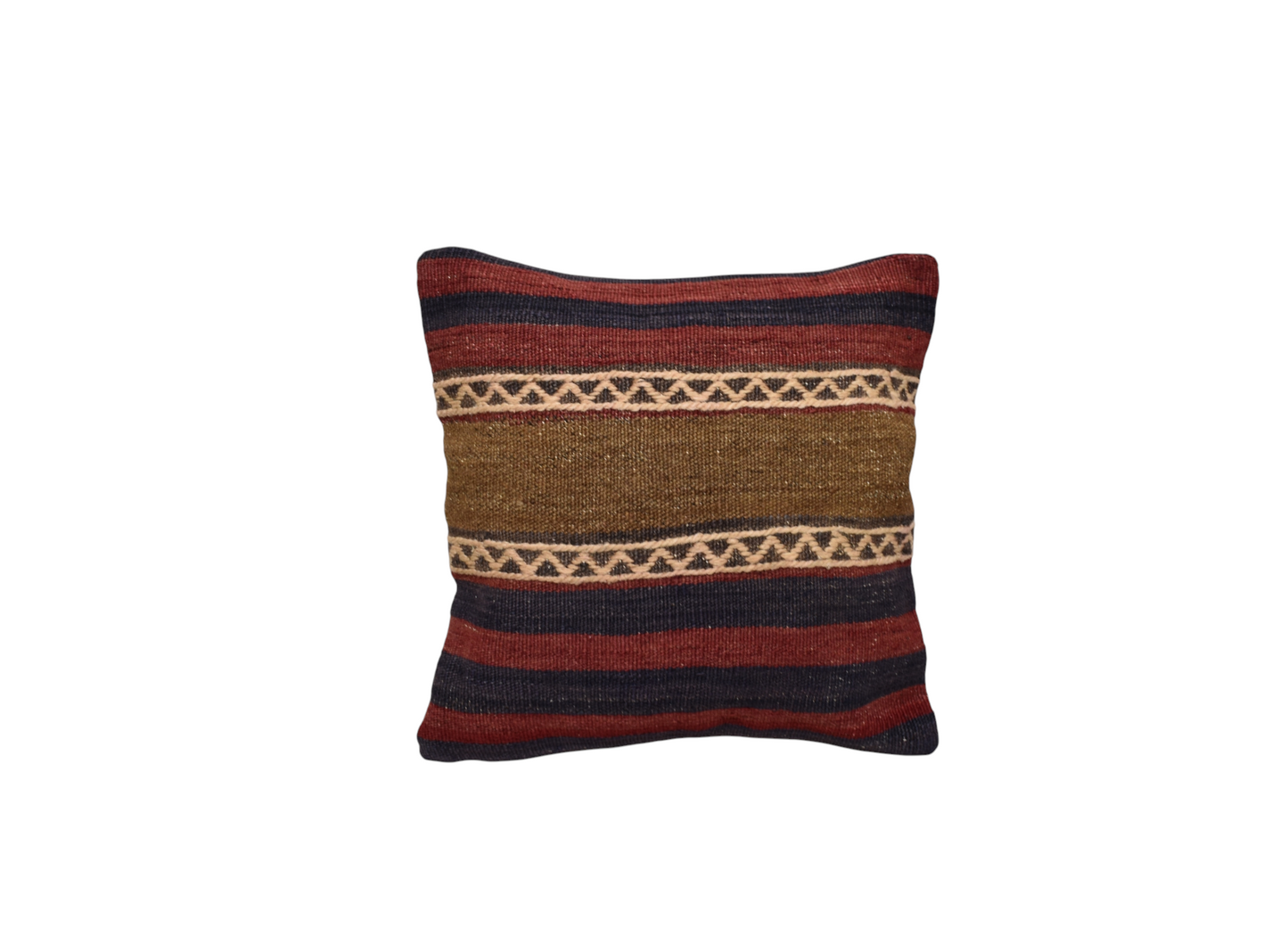 Yeni El Dokuma Dekoratif Kilim Kırlent Yastık Kılıfı 6805
