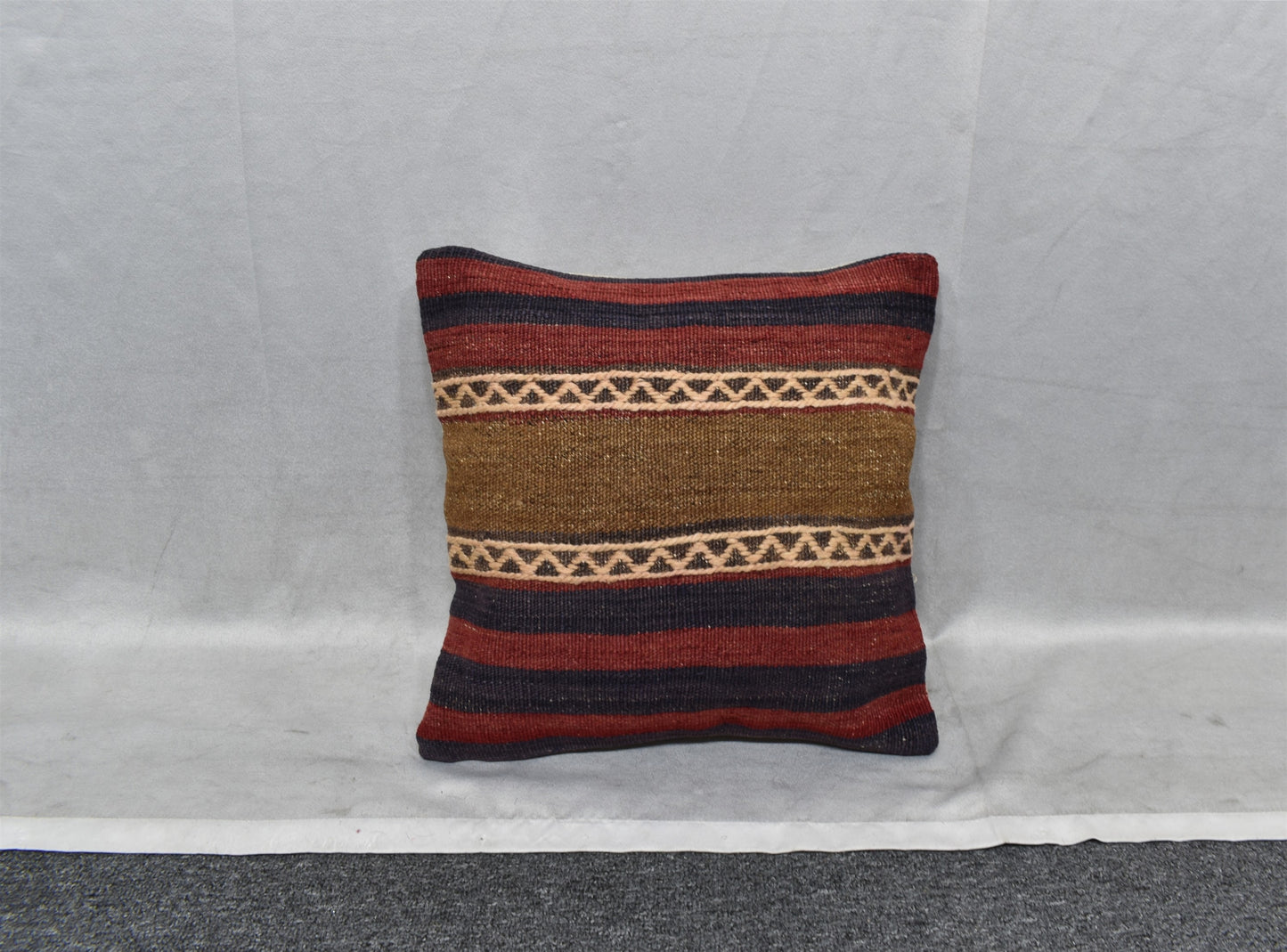 Yeni El Dokuma Dekoratif Kilim Kırlent Yastık Kılıfı 6805