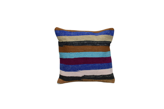 Yeni El Dokuma Dekoratif Kilim Kırlent Yastık Kılıfı 6806