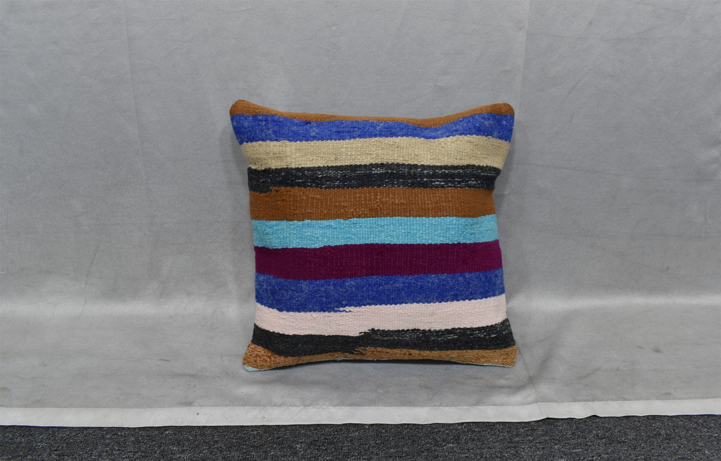 Yeni El Dokuma Dekoratif Kilim Kırlent Yastık Kılıfı 6806