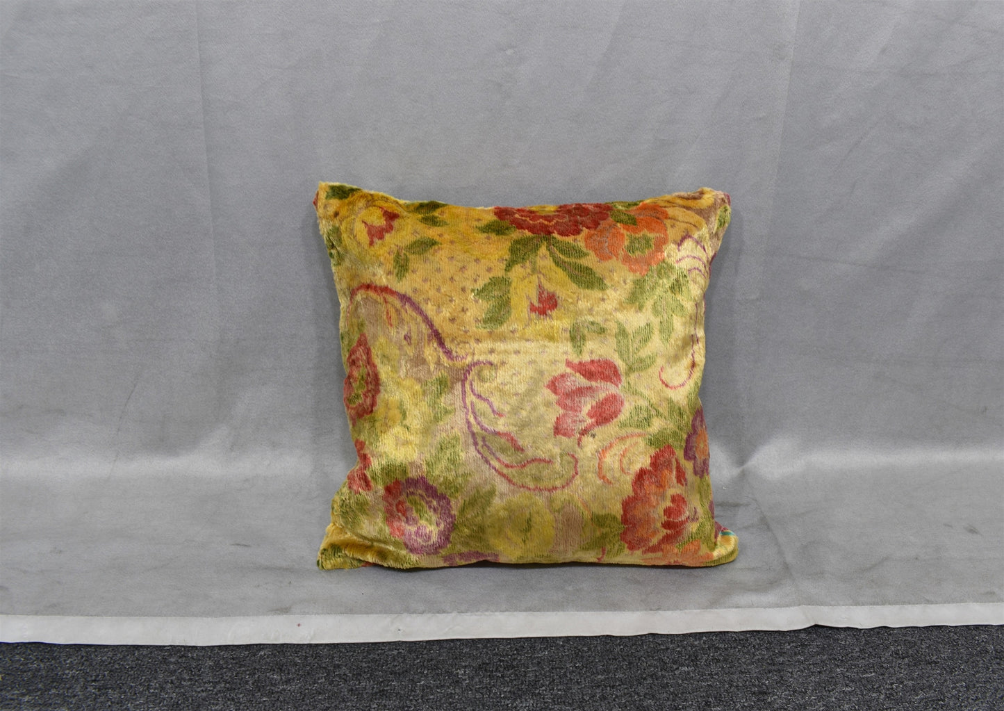 Yeni Kadife Dokuma Dekoratif Kilim Kırlent Yastık Kılıfı 6814