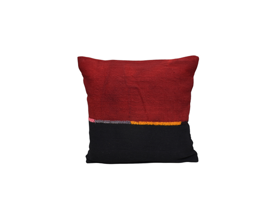 Yeni El Dokuma Dekoratif Kilim Kırlent Yastık Kılıfı 6817