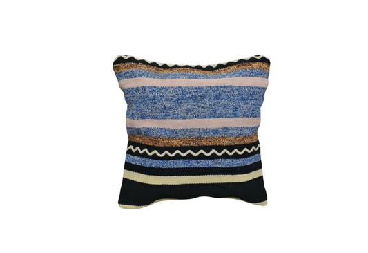 Yeni El Dokuma Dekoratif Kilim Kırlent Yastık Kılıfı 6820