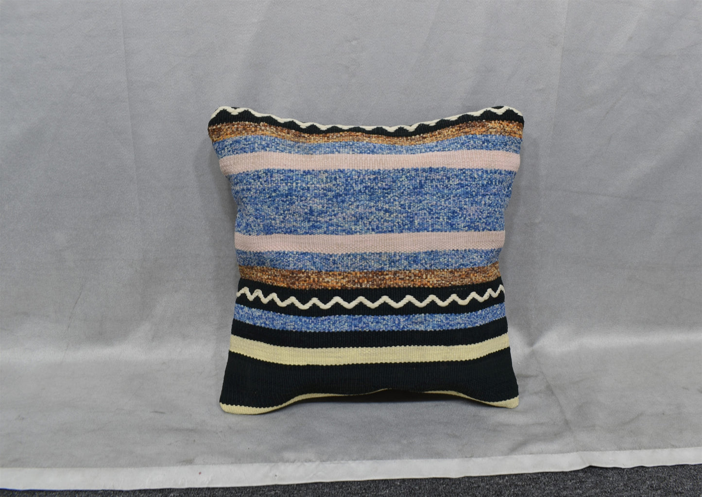 Yeni El Dokuma Dekoratif Kilim Kırlent Yastık Kılıfı 6820