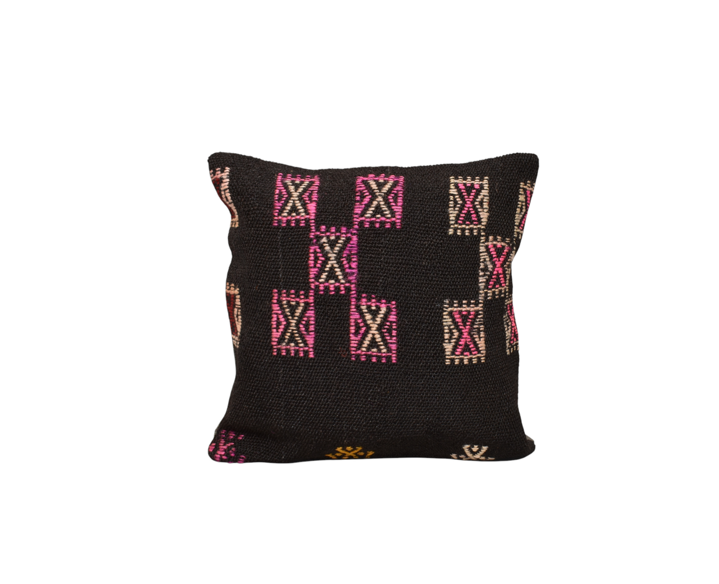 Yeni El Dokuma Dekoratif Kilim Kırlent Yastık Kılıfı 6828