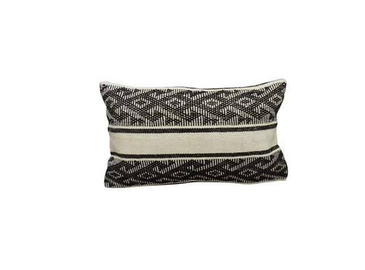 Yeni El Dokuma Dekoratif Lumbar Kilim Kırlent Yastık Kılıfı 6841