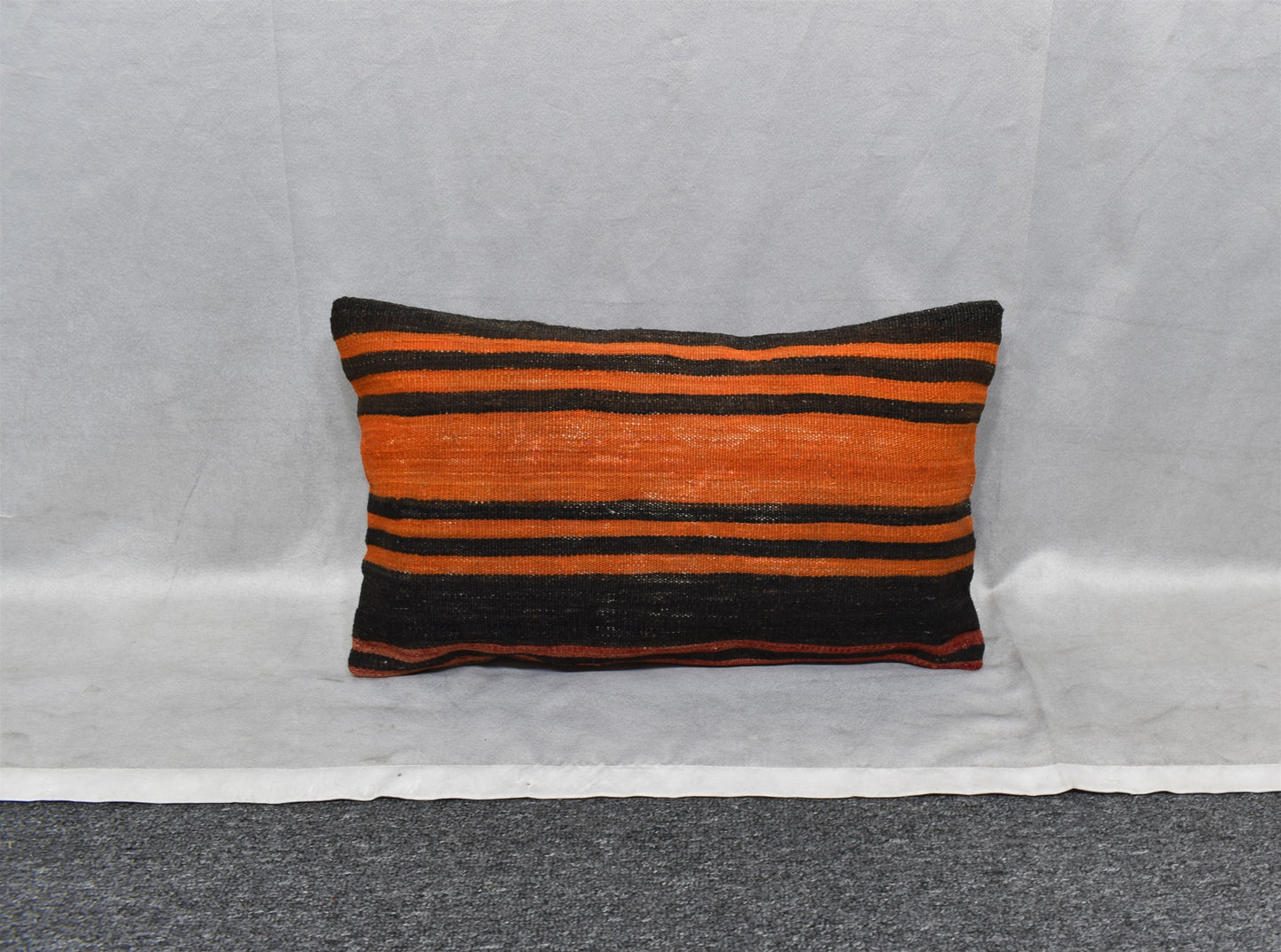 Yeni El Dokuma Dekoratif Lumbar Kilim Kırlent Yastık Kılıfı 6845