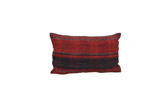 Yeni El Dokuma Dekoratif Lumbar Kilim Kırlent Yastık Kılıfı 6849