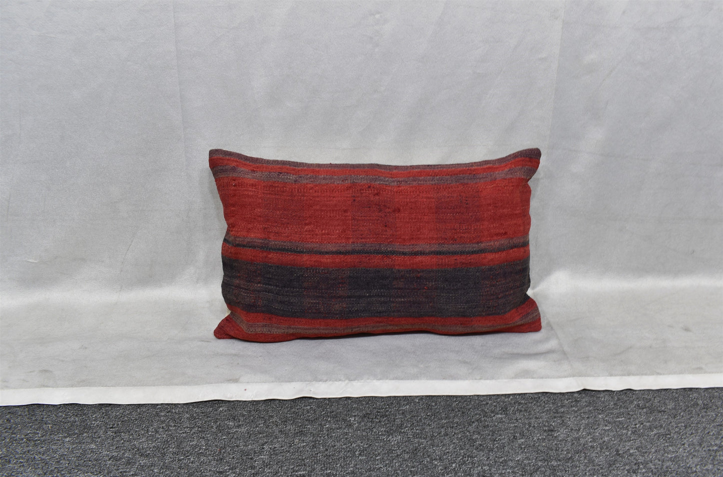 Yeni El Dokuma Dekoratif Lumbar Kilim Kırlent Yastık Kılıfı 6849