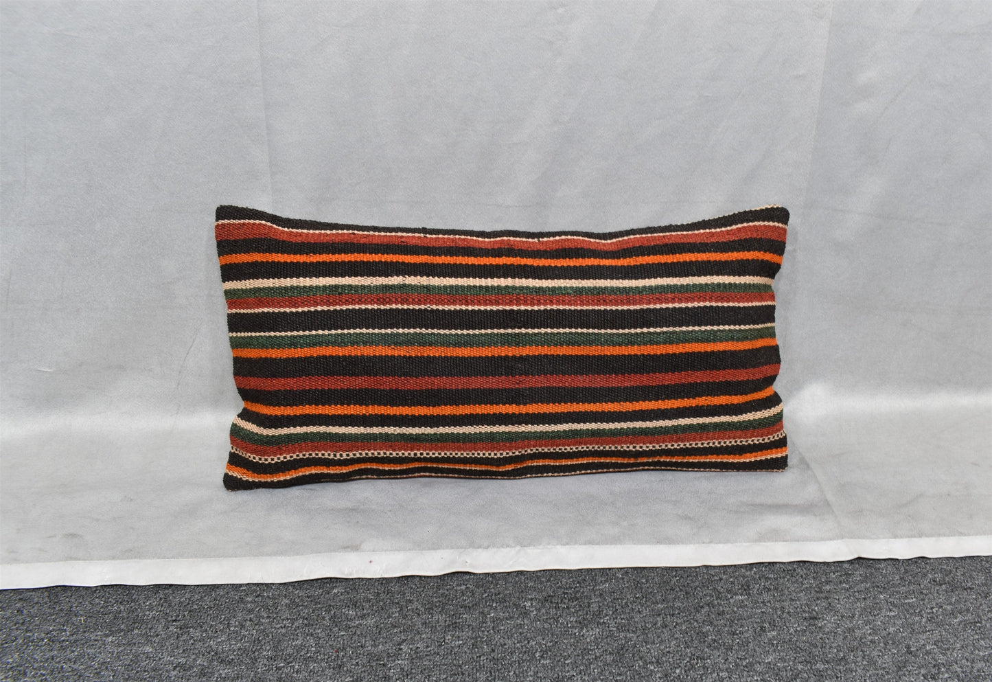 Yeni El Dokuma Dekoratif Lumbar Kilim Kırlent Yastık Kılıfı 6852