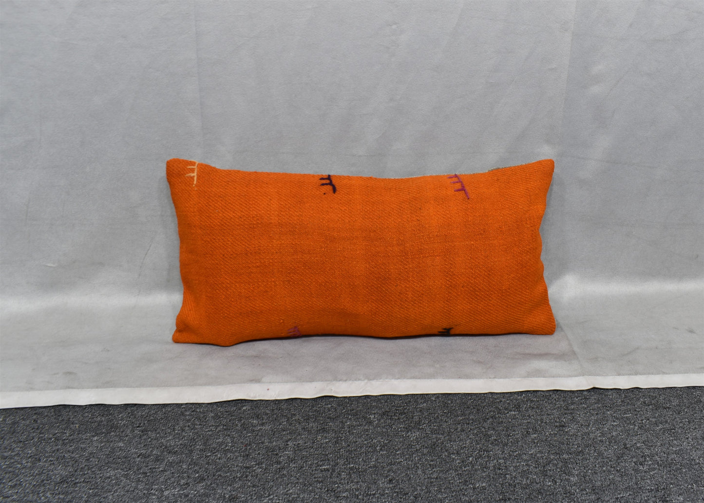 Yeni El Dokuma Dekoratif Lumbar Kilim Kırlent Yastık Kılıfı 6853