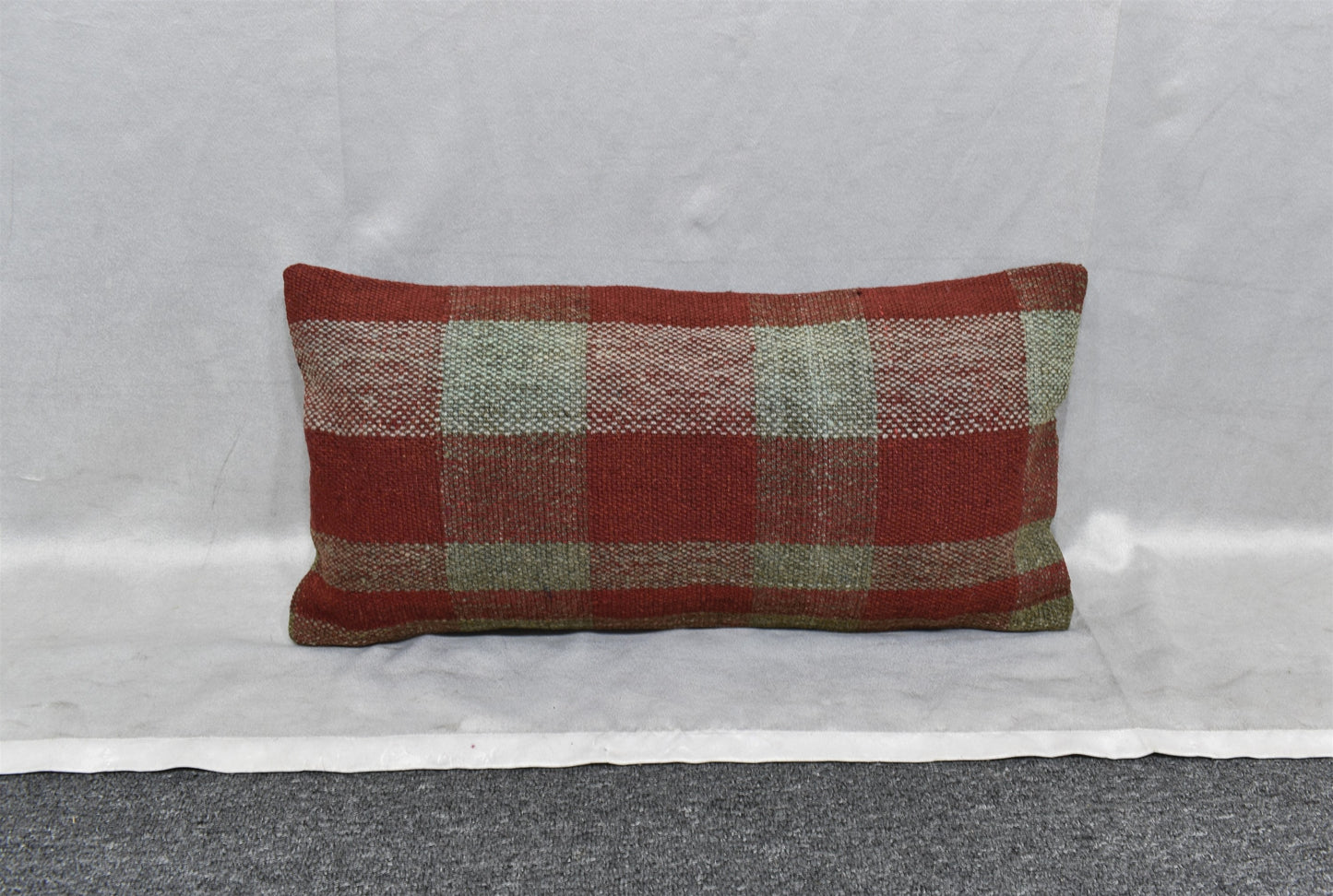 Yeni El Dokuma Dekoratif Lumbar Kilim Kırlent Yastık Kılıfı 6865