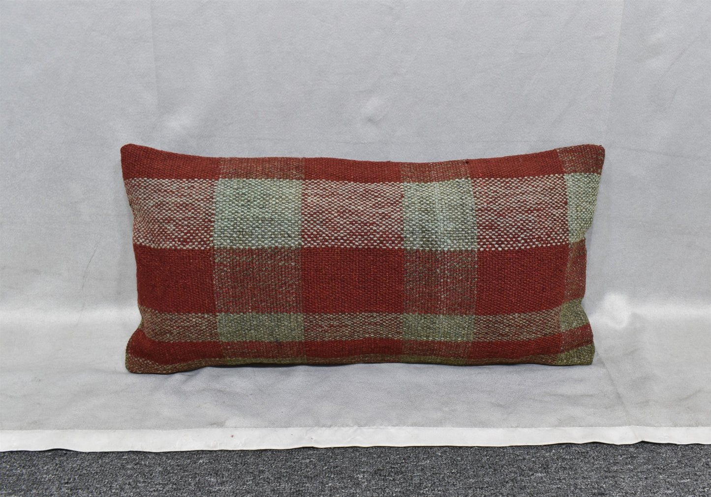 Yeni El Dokuma Dekoratif Lumbar Kilim Kırlent Yastık Kılıfı 6865