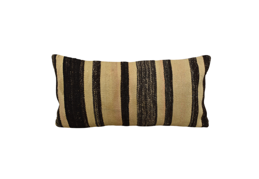 Yeni El Dokuma Dekoratif Lumbar Kilim Kırlent Yastık Kılıfı 6869