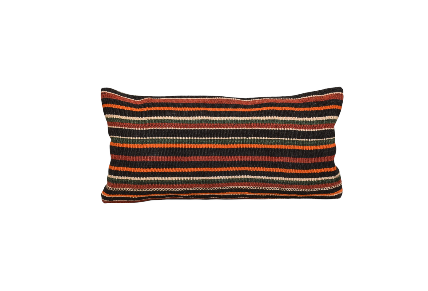 Yeni El Dokuma Dekoratif Lumbar Kilim Kırlent Yastık Kılıfı 6884