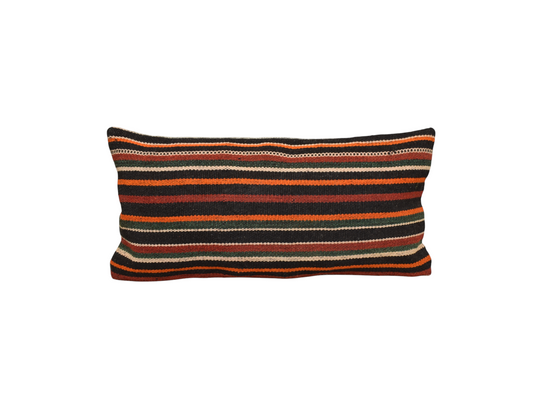 Yeni El Dokuma Dekoratif Lumbar Kilim Kırlent Yastık Kılıfı 6888