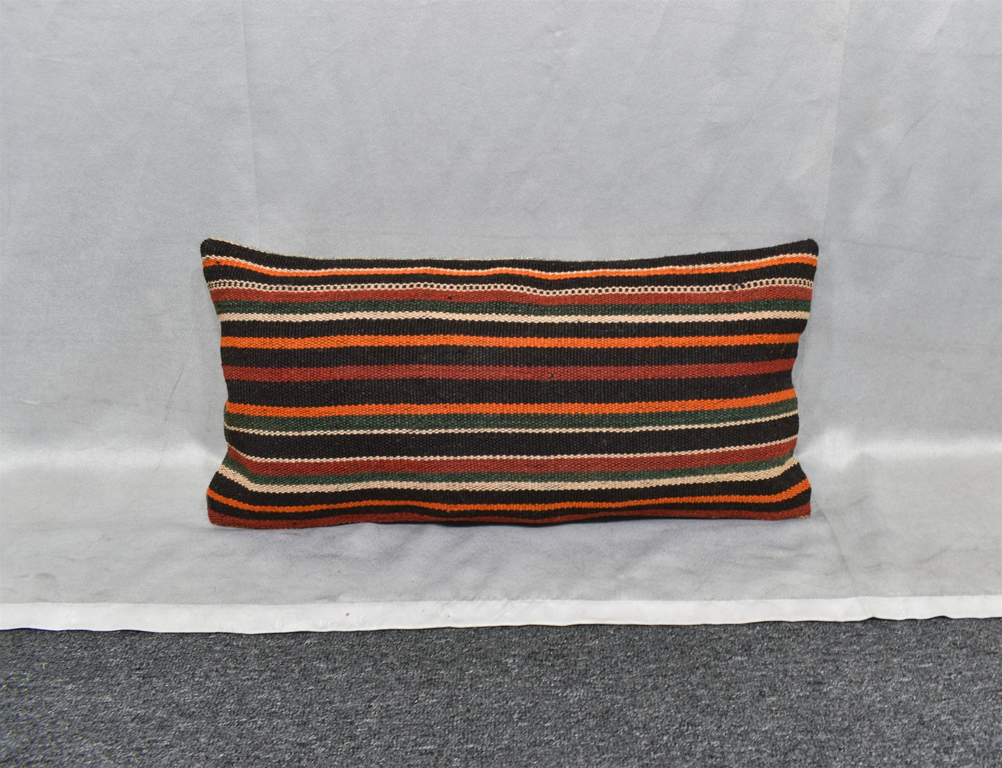 Yeni El Dokuma Dekoratif Lumbar Kilim Kırlent Yastık Kılıfı 6888